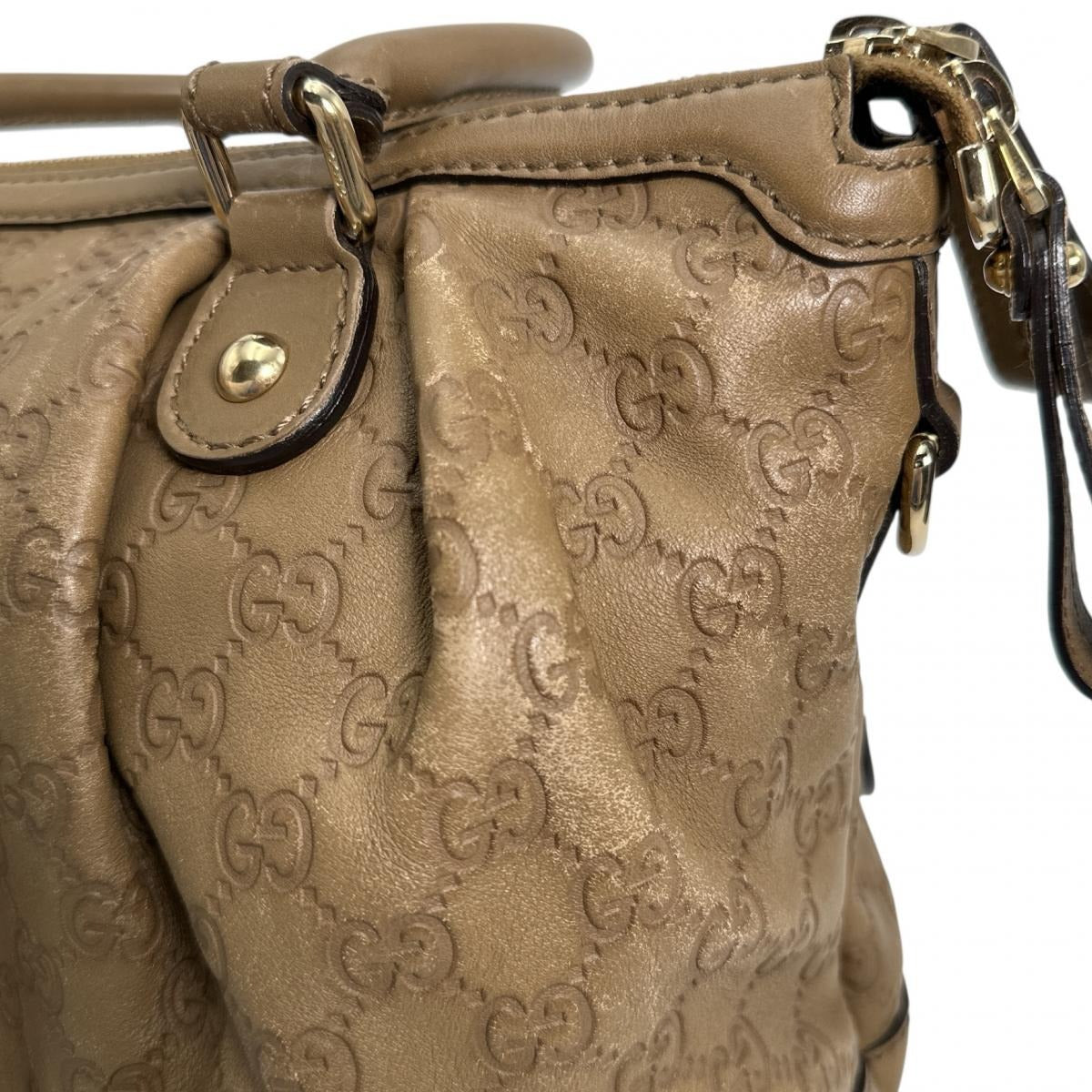 グッチ GUCCI ショルダーバッグ
ハンドバッグ グッチシマ スーキー レザー 247902 ブラウン 【SS】
【中古】