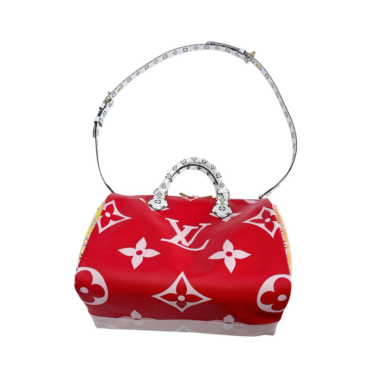ルイヴィトン LOUIS VUITTON ショルダーバッグ
ショルダーバッグ モノグラム・ジャイアント スピーディー・バンドリエール30 M44573 ルージュxピンク LV
【中古】
