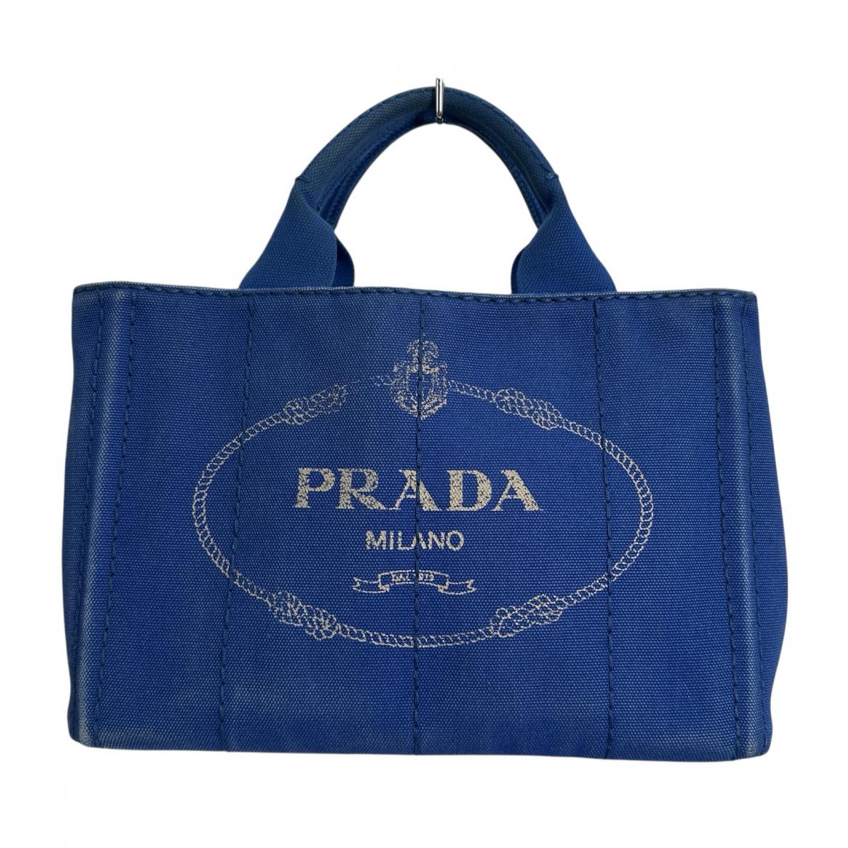 プラダ PRADA トートバッグ
ショルダーバッグ トートミニ カナパ デニム B2439G ブルー 【SS】
【中古】