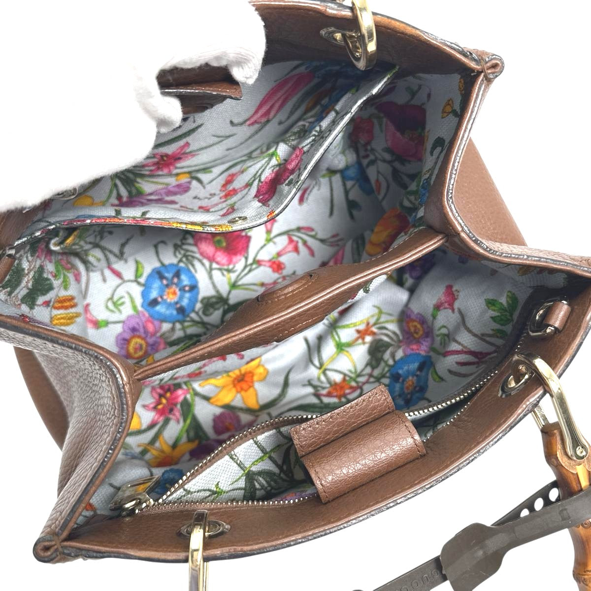 グッチ GUCCI ハンドバッグ
バンブー レザー 2wayバッグ レザー 336032 ブラウン 【SS】
【中古】