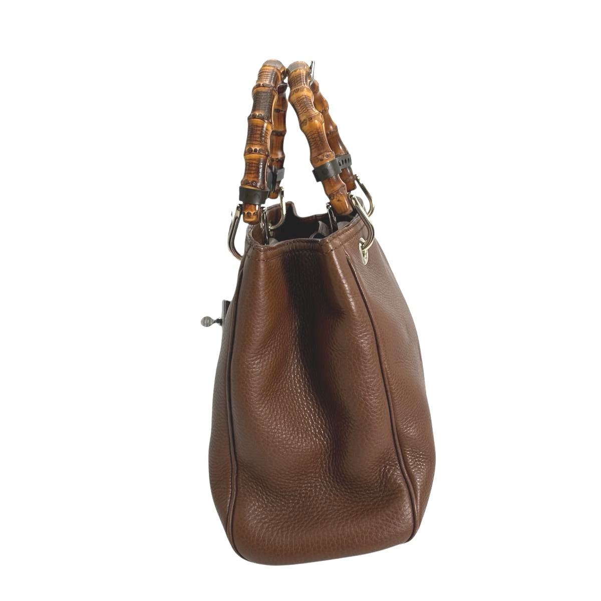 グッチ GUCCI ハンドバッグ
バンブー レザー 2wayバッグ レザー 336032 ブラウン 【SS】
【中古】