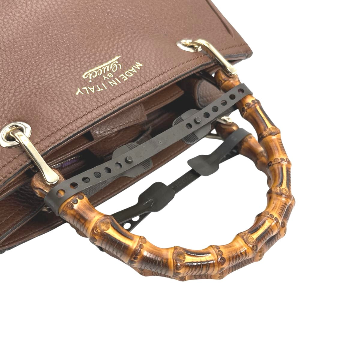 グッチ GUCCI ハンドバッグ
バンブー レザー 2wayバッグ レザー 336032 ブラウン 【SS】
【中古】