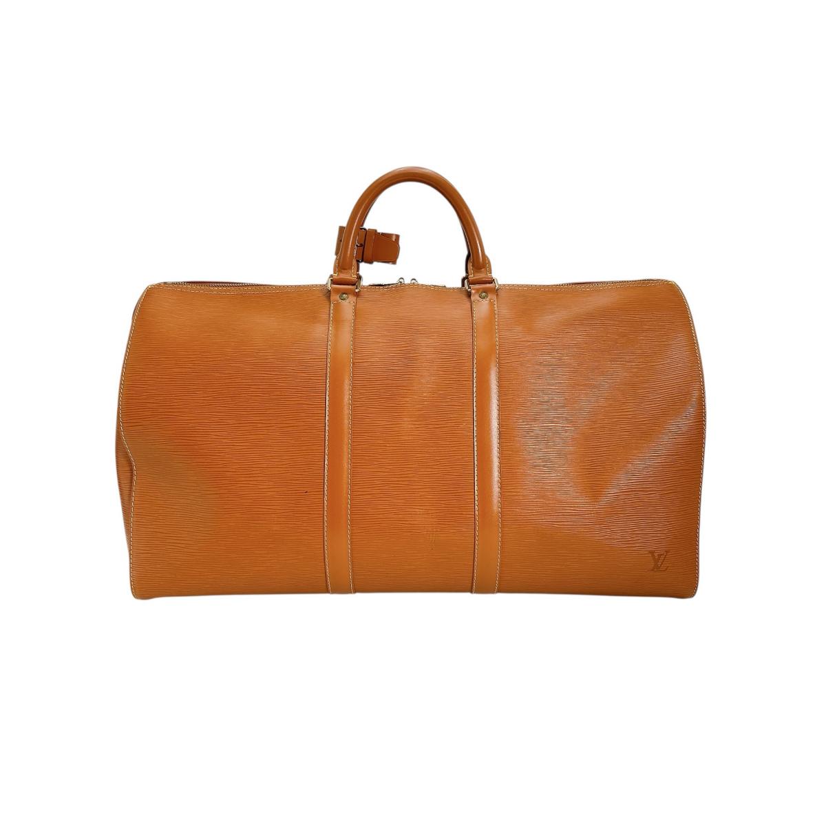 ルイヴィトン LOUIS VUITTON ボストンバッグ
旅行かばん エピ キーポル50 エピレザー M42968 ジパングゴールド LV
【SS】
【中古】