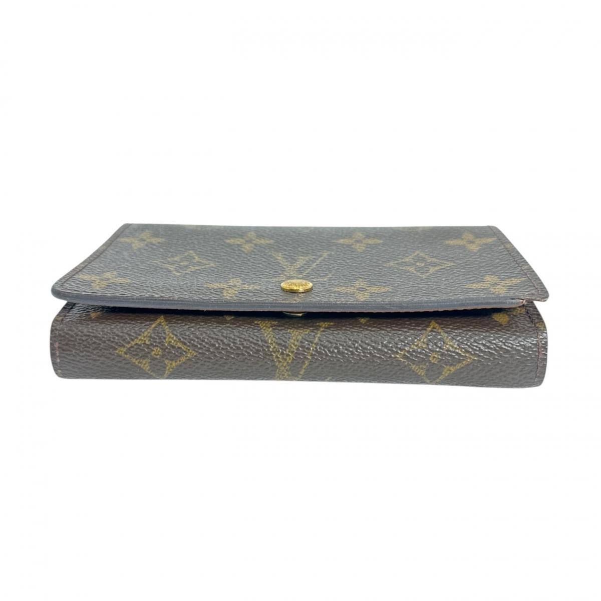 ルイヴィトン LOUIS VUITTON 二つ折り財布
L字ファスナー モノグラム ポルトモネビエ・トレゾール モノグラムキャンバス M61730 ブラウン LV
【SS】
【中古】