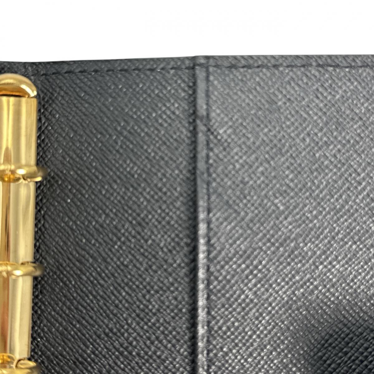 ルイヴィトン LOUIS VUITTON 手帳カバー
システム手帳カバー エピ アジェンダPM エピレザー R20052 ノワール LV
【SS】
【中古】