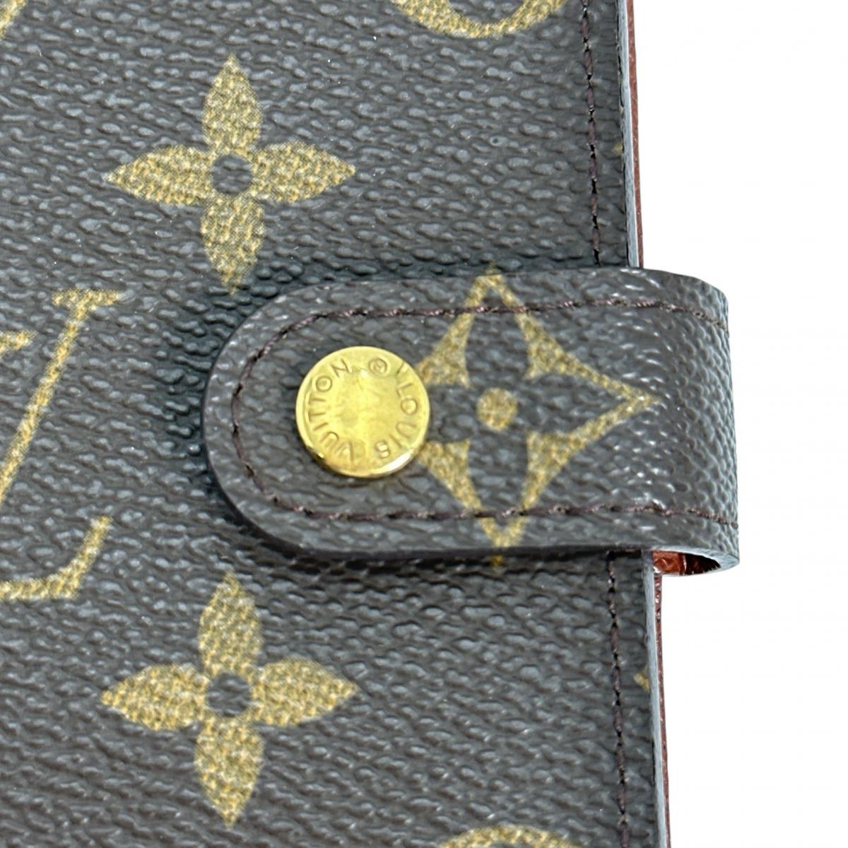 ルイヴィトン LOUIS VUITTON 手帳カバー
手帳ケース モノグラム アジェンダPM モノグラムキャンバス R20005 ブラウン LV
【SS】
【中古】