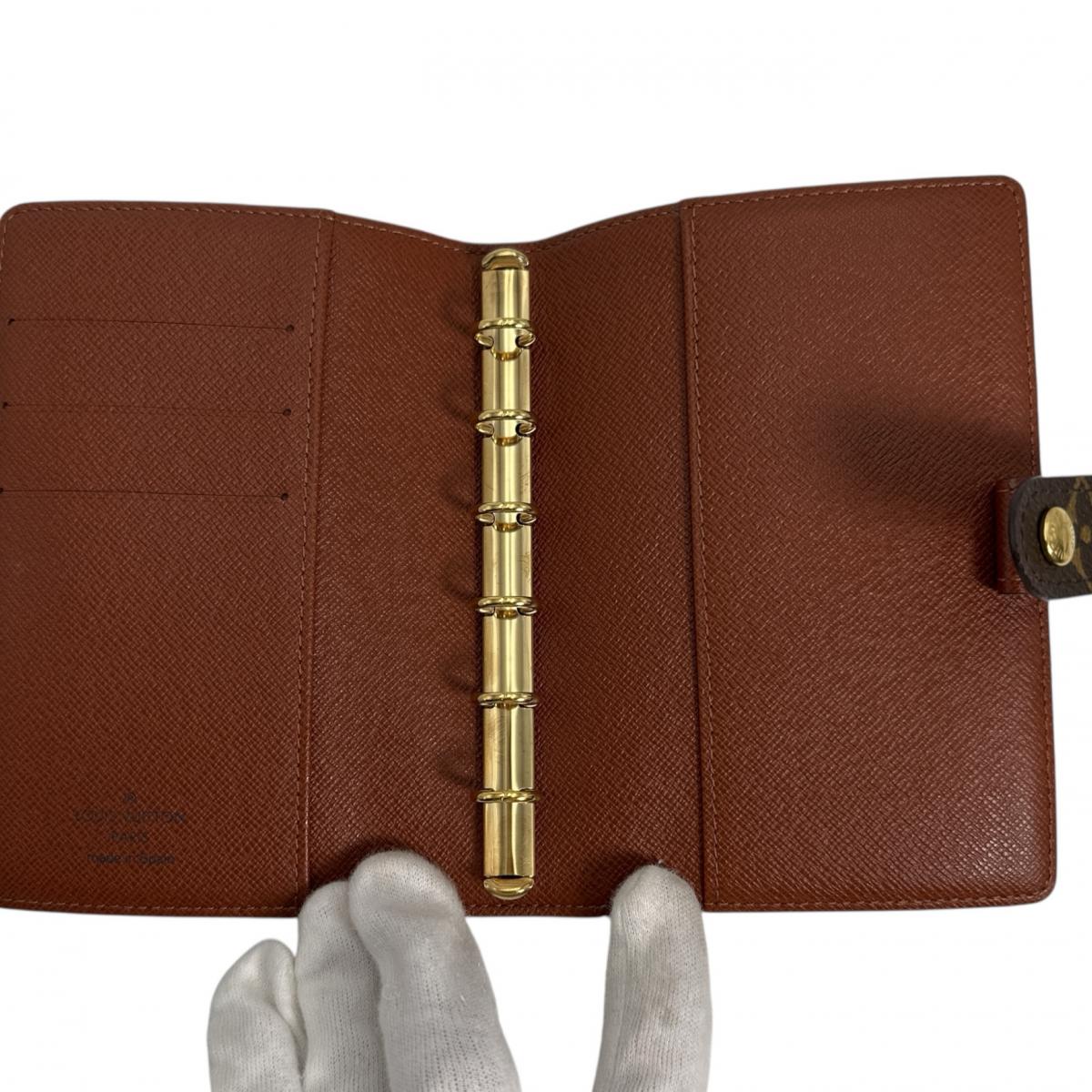 ルイヴィトン LOUIS VUITTON 手帳カバー
手帳ケース モノグラム アジェンダPM モノグラムキャンバス R20005 ブラウン LV
【SS】
【中古】