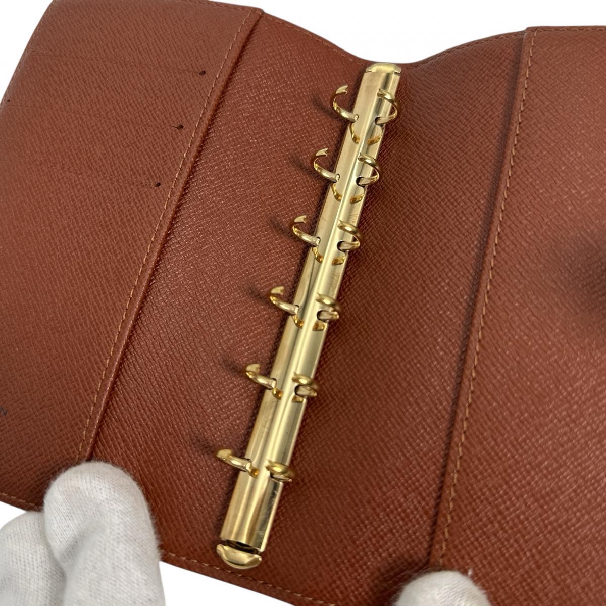 ルイヴィトン LOUIS VUITTON 手帳カバー
手帳ケース モノグラム アジェンダPM モノグラムキャンバス R20005 ブラウン LV
【SS】
【中古】