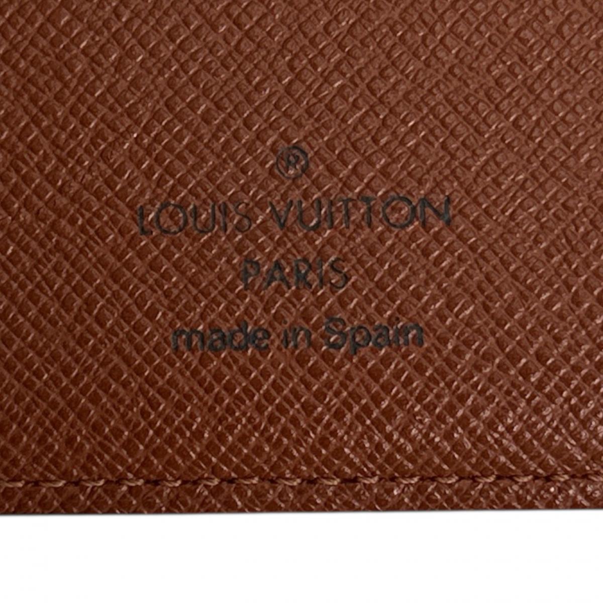 ルイヴィトン LOUIS VUITTON 手帳カバー
手帳ケース モノグラム アジェンダPM モノグラムキャンバス R20005 ブラウン LV
【SS】
【中古】