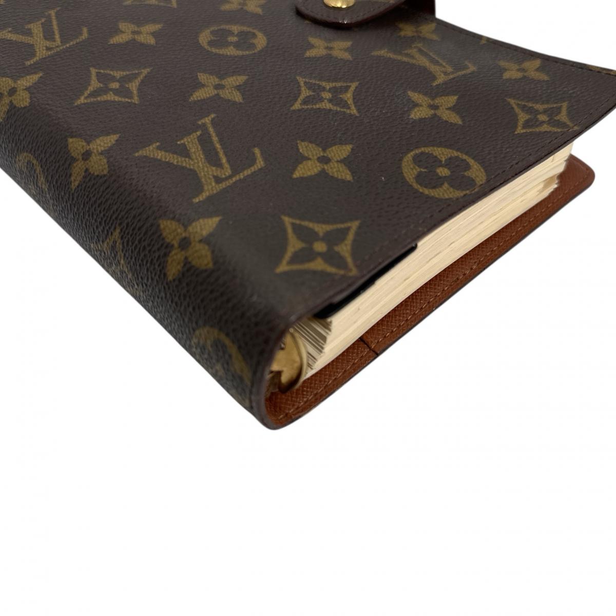 ルイヴィトン LOUIS VUITTON 手帳カバー
システム手帳カバー モノグラム アジェンダMM モノグラムキャンバス R20105 モノグラム LV
【SS】
【中古】