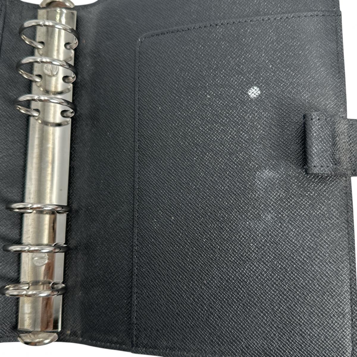 ルイヴィトン LOUIS VUITTON 手帳カバー
システム手帳カバー ダミエ・グラフィット アジェンダMM ダミエグラフィットキャンバス R20242 ブラック×グレー LV
【SS】
【中古】