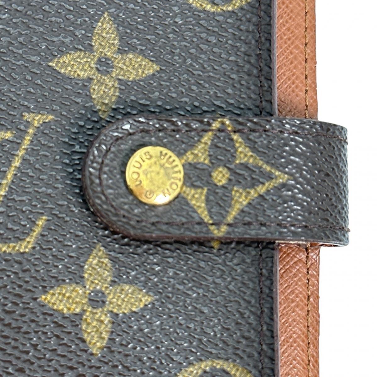 ルイヴィトン LOUIS VUITTON 手帳カバー
手帳ケース モノグラム アジェンダPM モノグラムキャンバス R20005 ブラウン LV
【SS】
【中古】