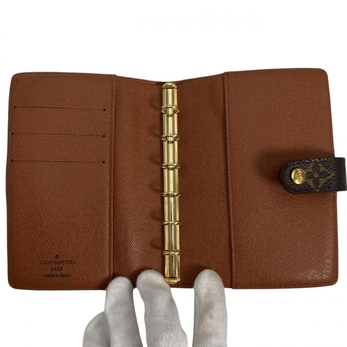 ルイヴィトン LOUIS VUITTON 手帳カバー
手帳ケース モノグラム アジェンダPM モノグラムキャンバス R20005 ブラウン LV
【SS】
【中古】
