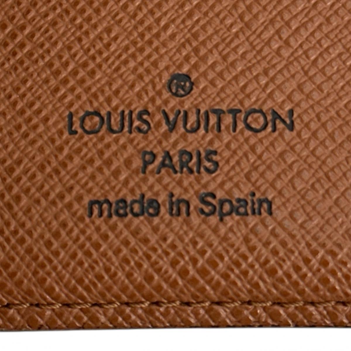 ルイヴィトン LOUIS VUITTON 手帳カバー
手帳ケース モノグラム アジェンダPM モノグラムキャンバス R20005 ブラウン LV
【SS】
【中古】