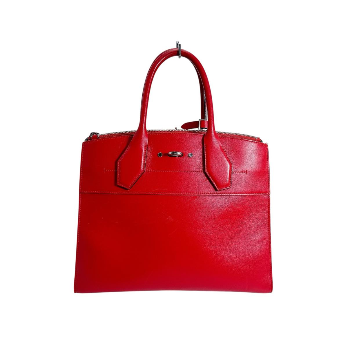 ルイヴィトン LOUIS VUITTON ハンドバッグ
 ハンドバッグ アンフィニ シティスティーマーPM カーフ M53029 レッド LV
 【SS】
 【中古】
