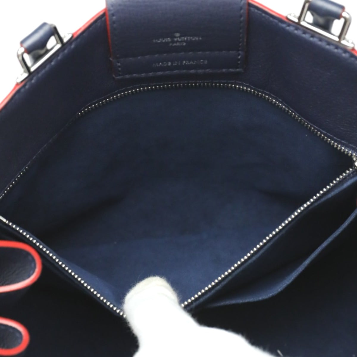 ルイヴィトン LOUIS VUITTON ハンドバッグ
2WAYバッグ ロックミーデーマリヌルージュ M53645 ネイビー×レッド LV
【SS】
【中古】