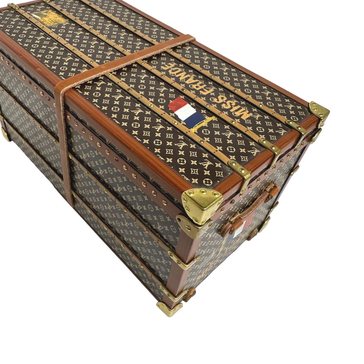 ルイヴィトン LOUIS VUITTON オブジェ
トランク型オブジェ モノグラム ペーパーウェイト Not specified(指定なし) M99408 ブラウン LV
【SS】
【中古】