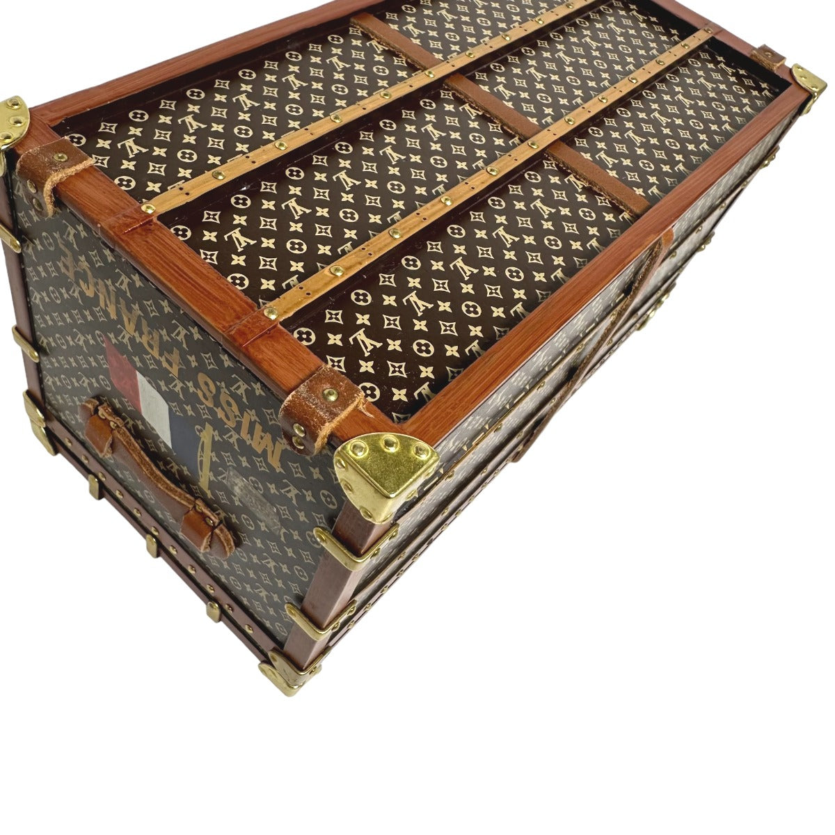 ルイヴィトン LOUIS VUITTON オブジェ
トランク型オブジェ モノグラム ペーパーウェイト Not specified(指定なし) M99408 ブラウン LV
【SS】
【中古】