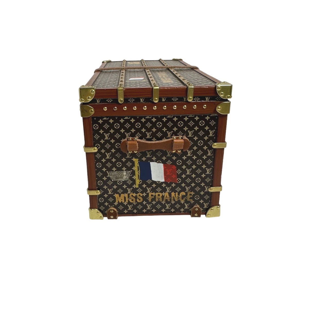 ルイヴィトン LOUIS VUITTON オブジェ
トランク型オブジェ モノグラム ペーパーウェイト Not specified(指定なし) M99408 ブラウン LV
【SS】
【中古】
