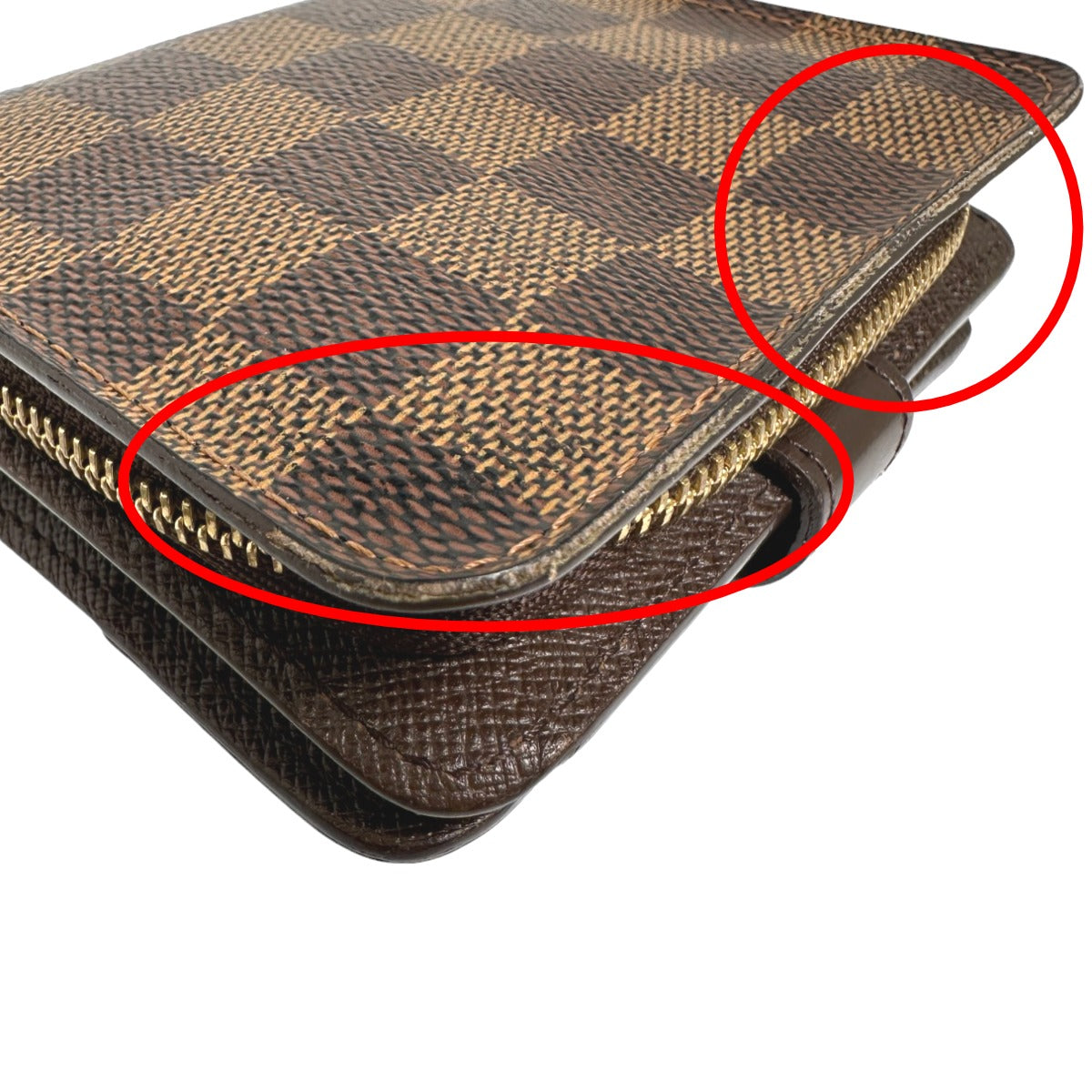 ルイヴィトン LOUIS VUITTON 二つ折り財布
カード用ポケットファスナー付財布 ダミエ コンパクト・ジップ ダミエキャンバス N61668 ブラウン LV
【SS】
【中古】