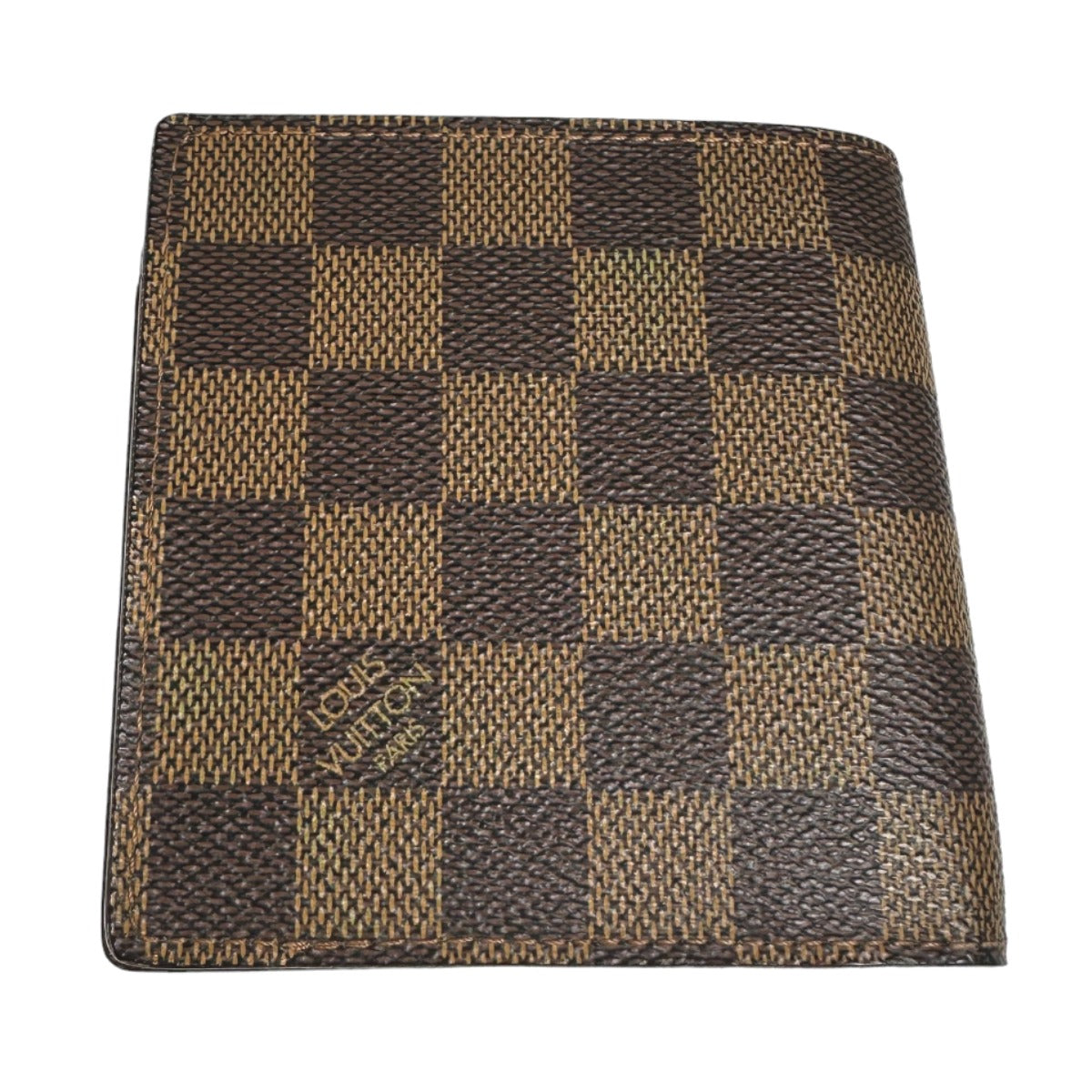 ルイヴィトン LOUIS VUITTON 二つ折り財布
カード用ポケット付2つ折財布 ダミエ ポルトフォイユ・マルコ ダミエキャンバス N61675 ブラウン LV
【SS】
【中古】