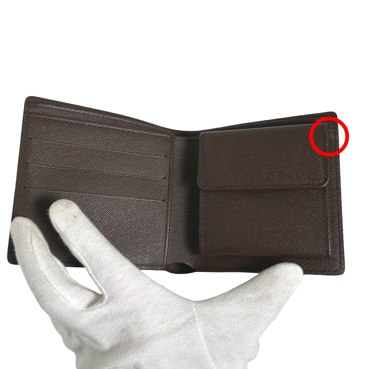 ルイヴィトン LOUIS VUITTON 二つ折り財布
カード用ポケット付2つ折財布 ダミエ ポルトフォイユ・マルコ ダミエキャンバス N61675 ブラウン LV
【SS】
【中古】
