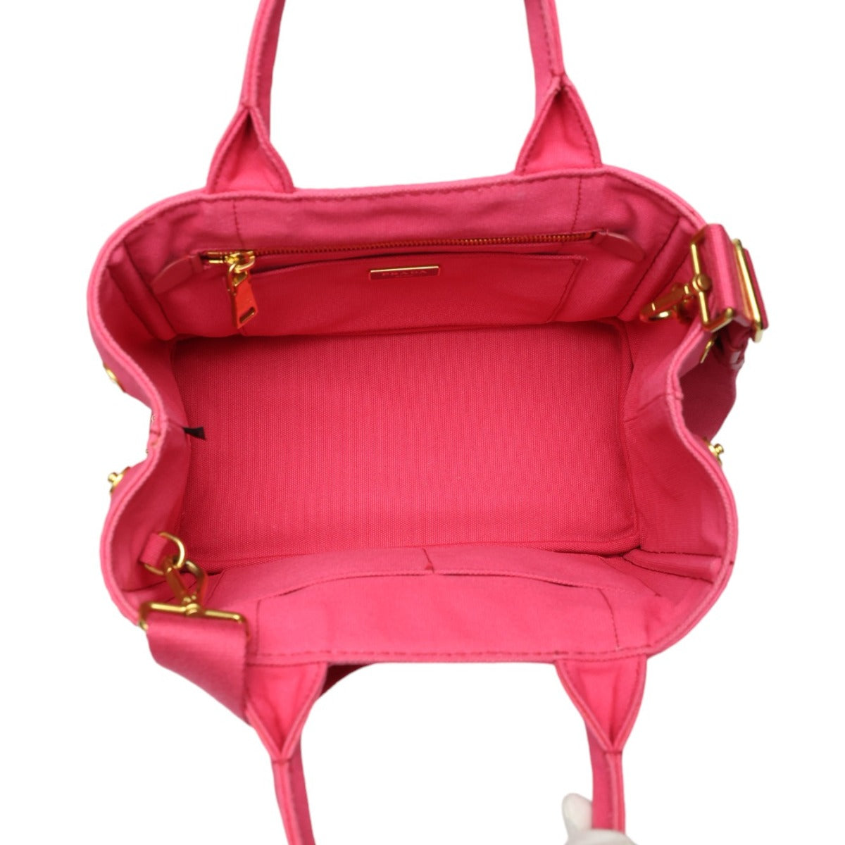 プラダ PRADA トートバッグ
2wayバッグ カナパトート デニム 1BG439 フューシャピンク 【SS】
【中古】