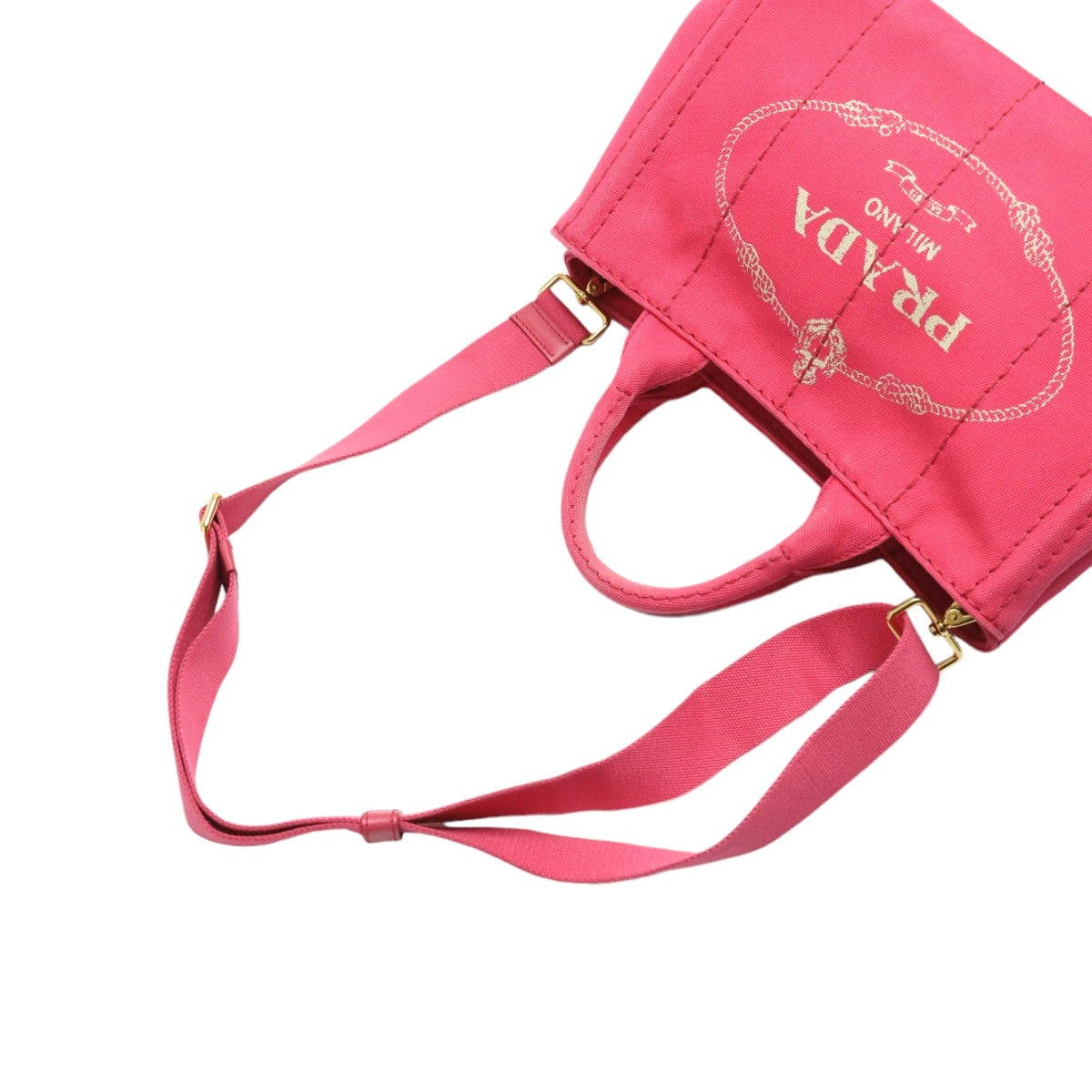 プラダ PRADA トートバッグ
トートバッグ キャンバス カナパトート コットンデニム B2439G ピンク 【SS】
【中古】