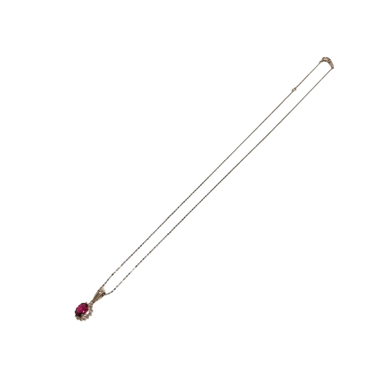 ネックレス
ネックレス ルビー Pt900 Pt850 Pt900プラチナ ネックレス プラチナ 【SS】
【中古】