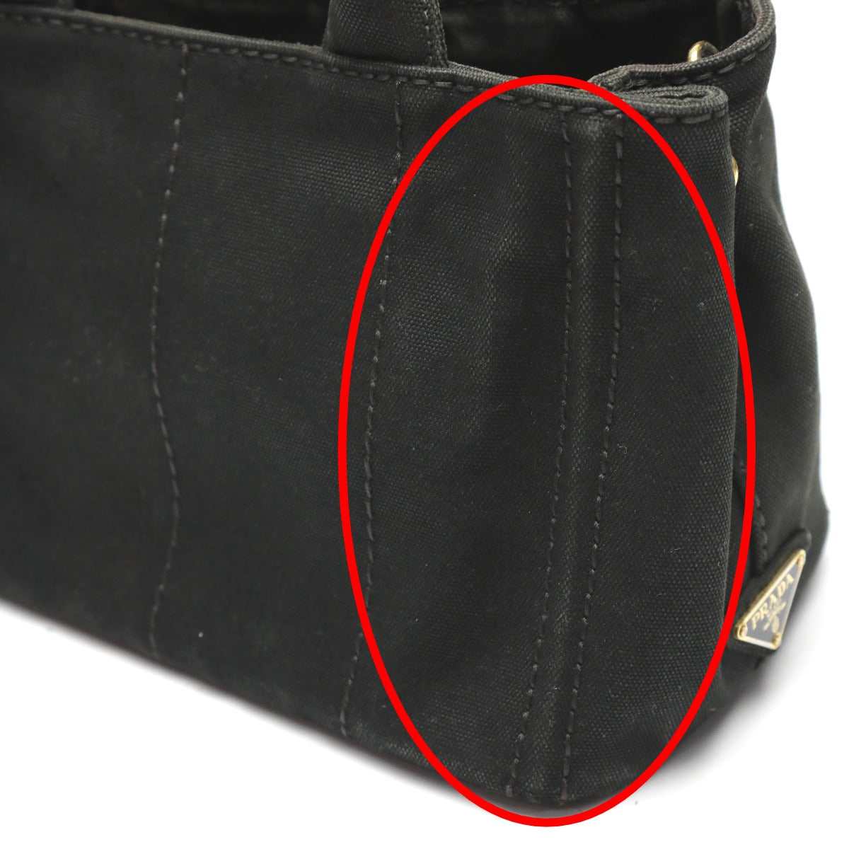 プラダ PRADA トートバッグ
ハンドバック カナパ カナパトート キャンバス 1BG439 ブラック 【SS】
【中古】