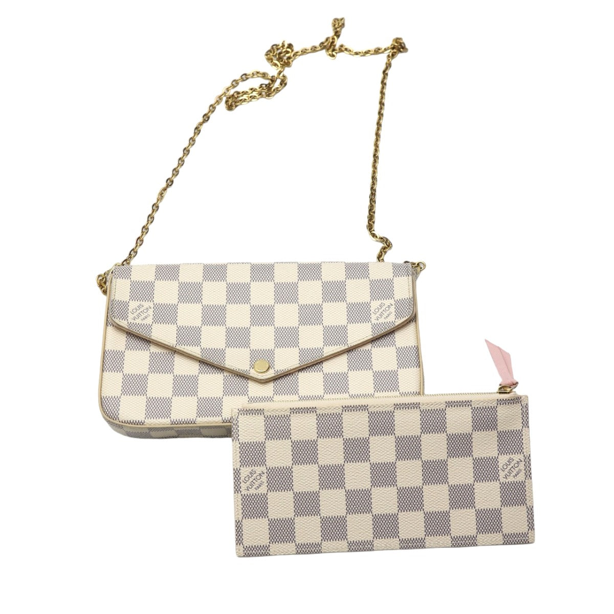 ルイヴィトン LOUIS VUITTON ショルダーバッグ
ショルダーバッグ ダミエ・アズール ポシェット・フェリシー レザー N63106 アズール LV
【SS】
【中古】
