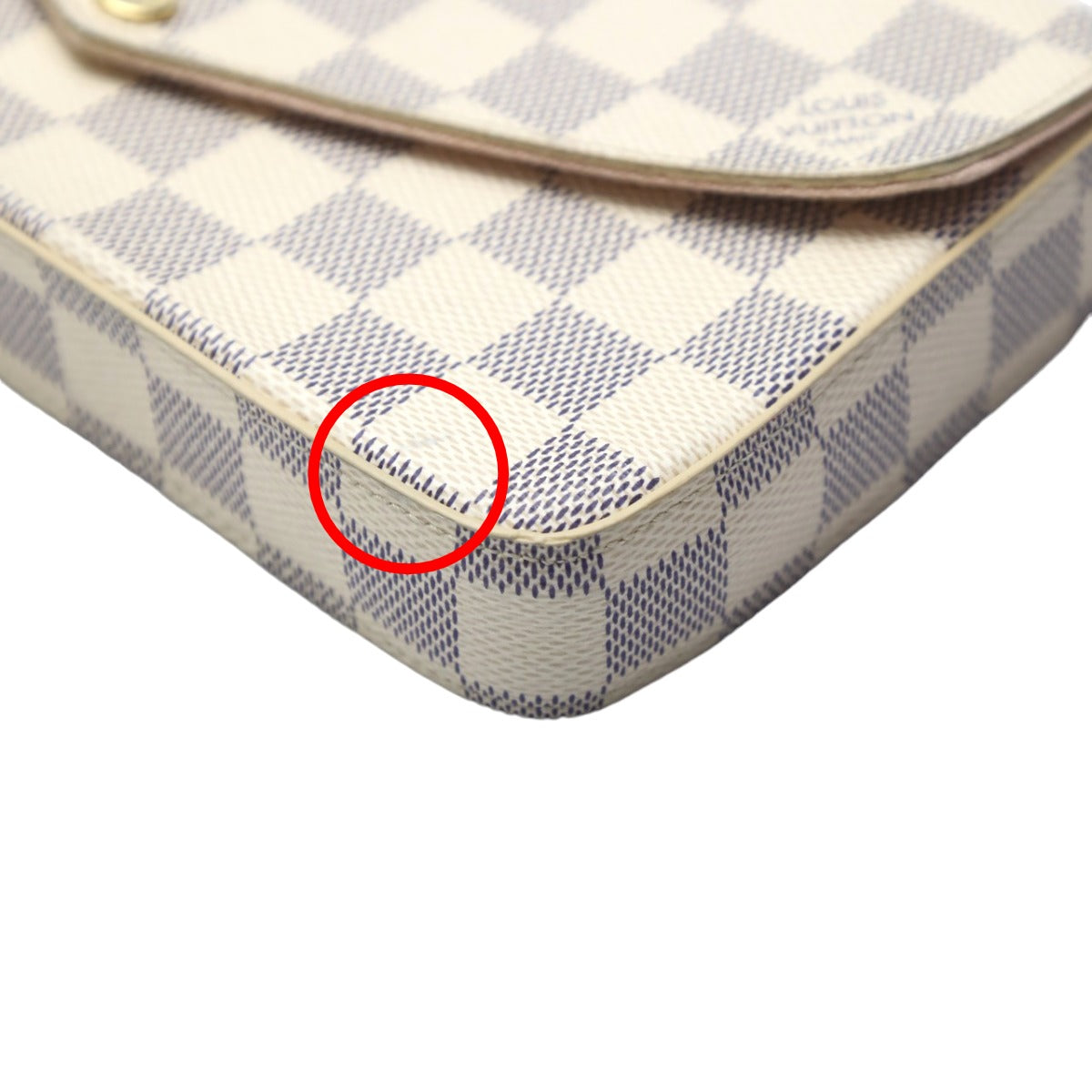 ルイヴィトン LOUIS VUITTON ショルダーバッグ
ショルダーバッグ ダミエ・アズール ポシェット・フェリシー レザー N63106 アズール LV
【SS】
【中古】