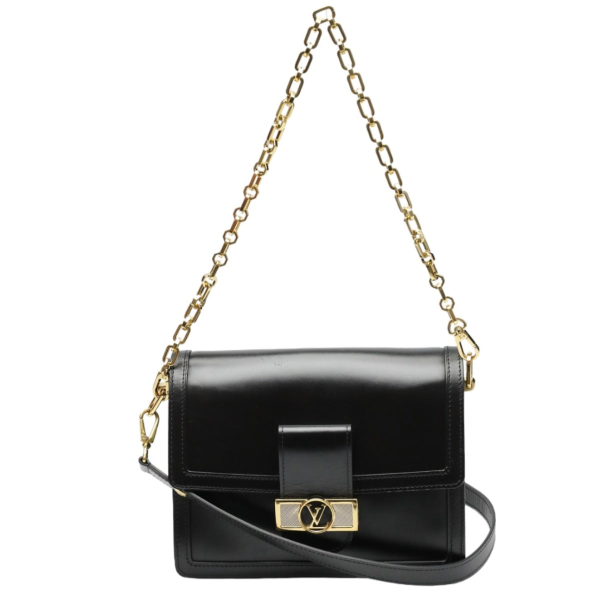 ルイヴィトン LOUIS VUITTON ショルダーバッグ
ドーフィーヌMM LVロック チェーン カーフ M55821 ノワール LV
【SS】
【中古】