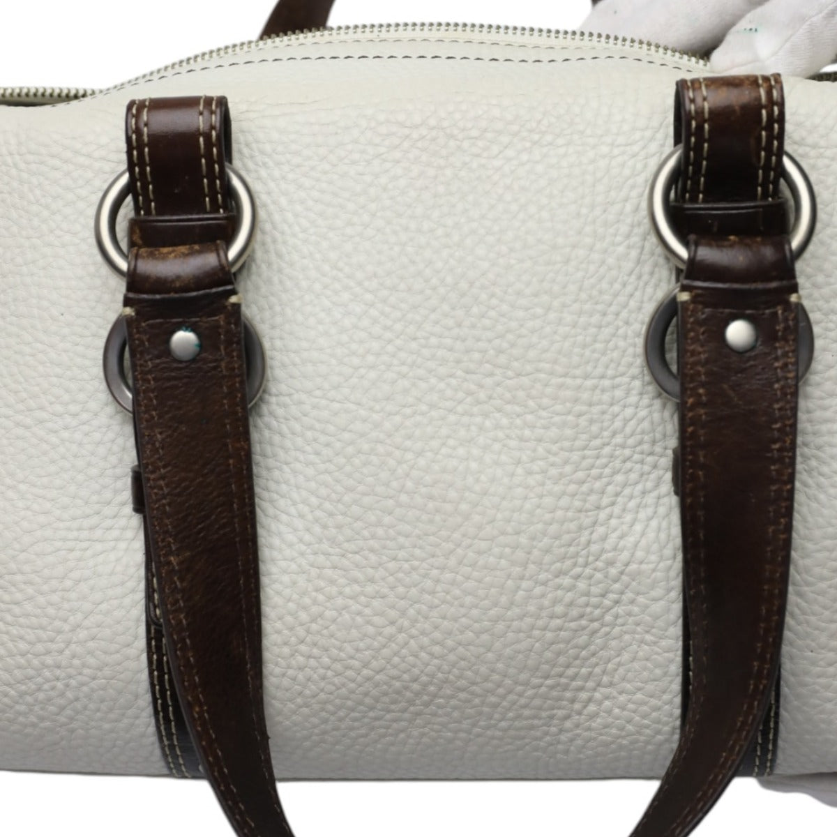 コーチ COACH ハンドバッグ
2wayバッグ ショルダーバッグ レザー F10887 ホワイト 【SS】
【中古】