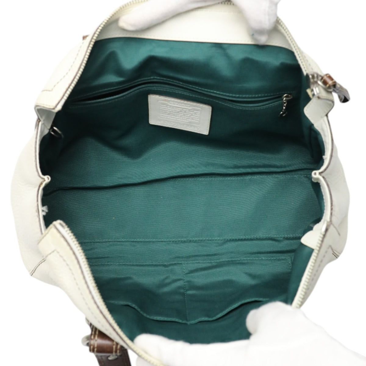 コーチ COACH ハンドバッグ
2wayバッグ ショルダーバッグ レザー F10887 ホワイト 【SS】
【中古】
