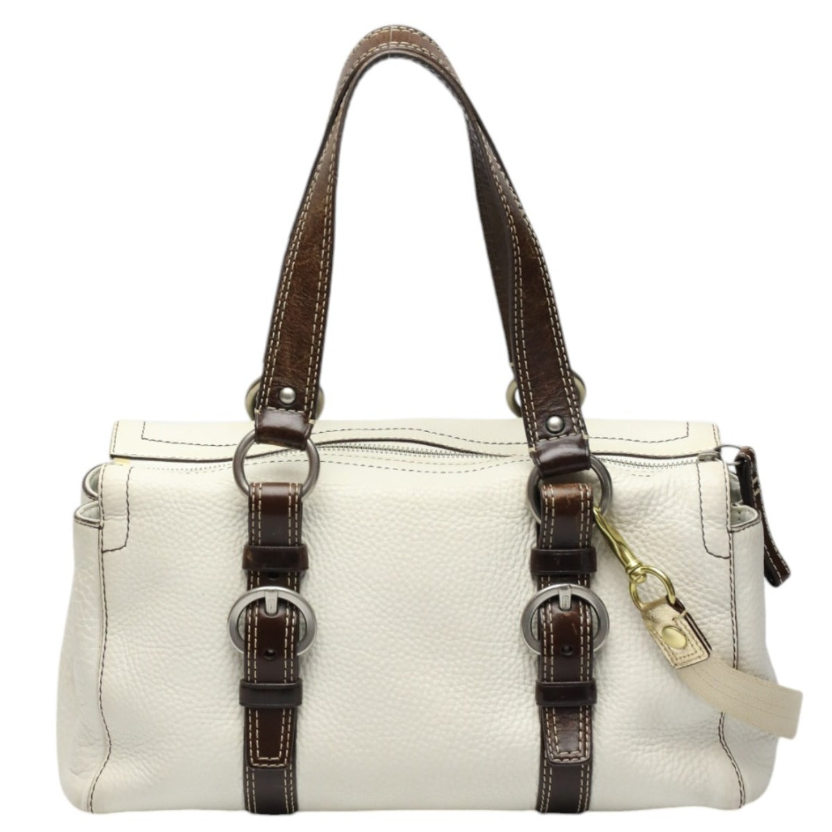 コーチ COACH ハンドバッグ
2wayバッグ ショルダーバッグ レザー F10887 ホワイト 【SS】
【中古】