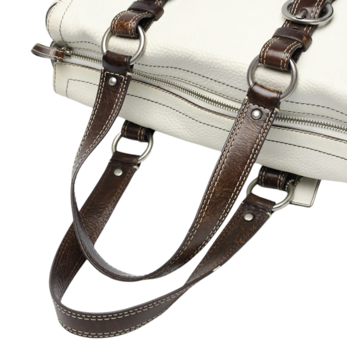 コーチ COACH ハンドバッグ
2wayバッグ ショルダーバッグ レザー F10887 ホワイト 【SS】
【中古】
