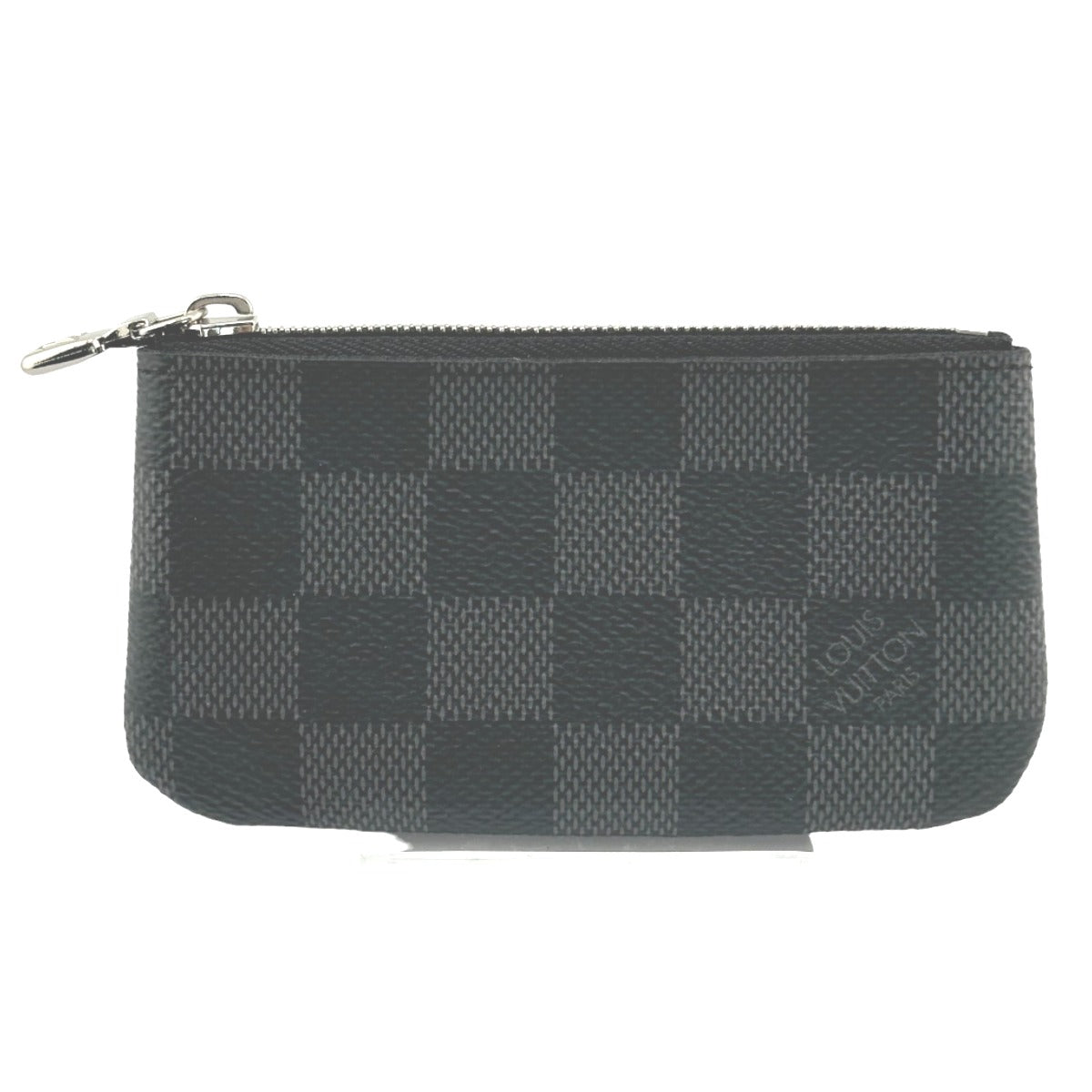 ルイヴィトン LOUIS VUITTON キーケース
小銭入れ兼用キーケース グラフィット ポシェットクレ ダミエグラフィットキャンバス N60155 グレー LV
【SS】
【中古】