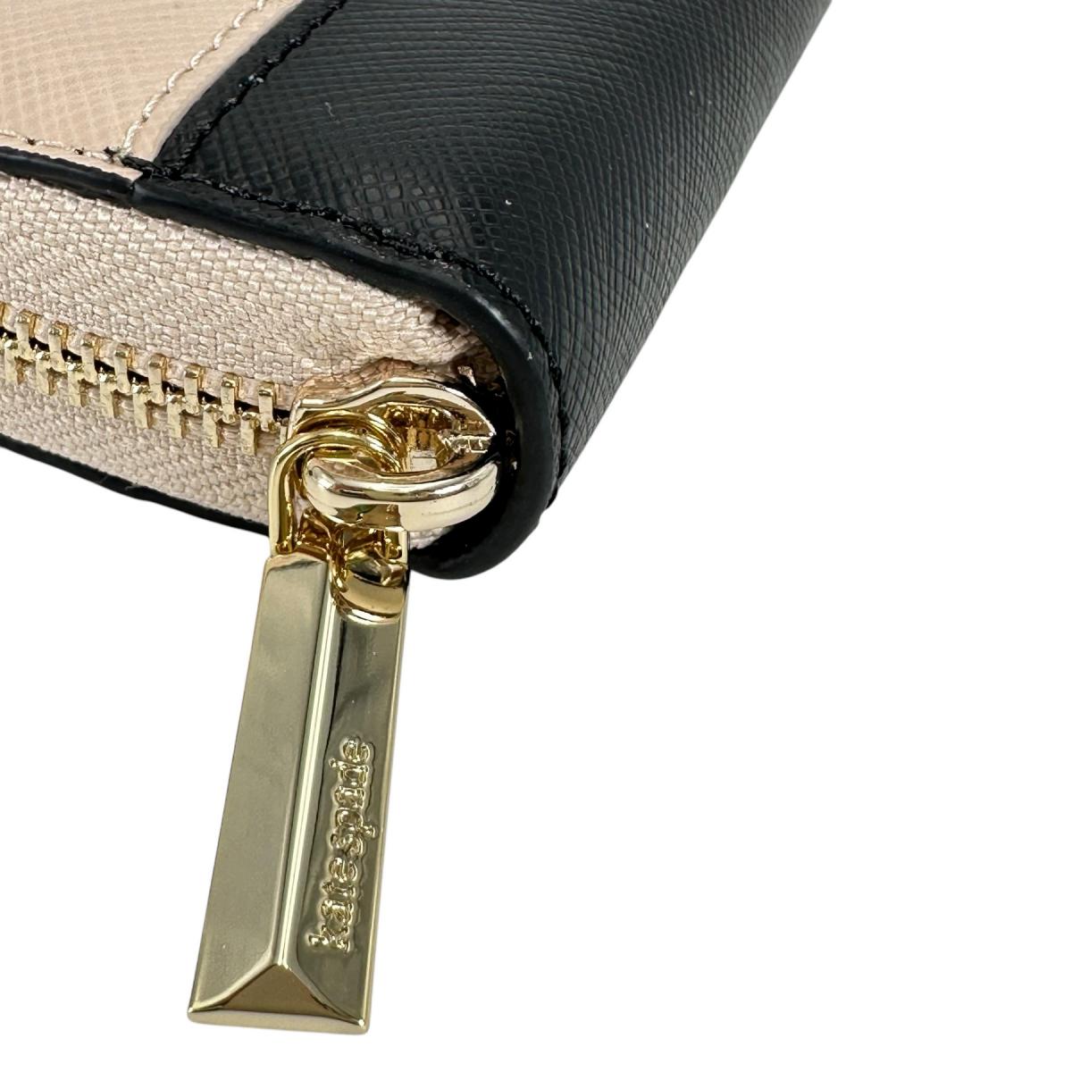 ケイトスペード Kate Spade 長財布
長財布 コンチネンタル ウォレット スペンサー ジップ アラウンド レザー PWR00281 ピンク×ブラック 【SS】
【中古】