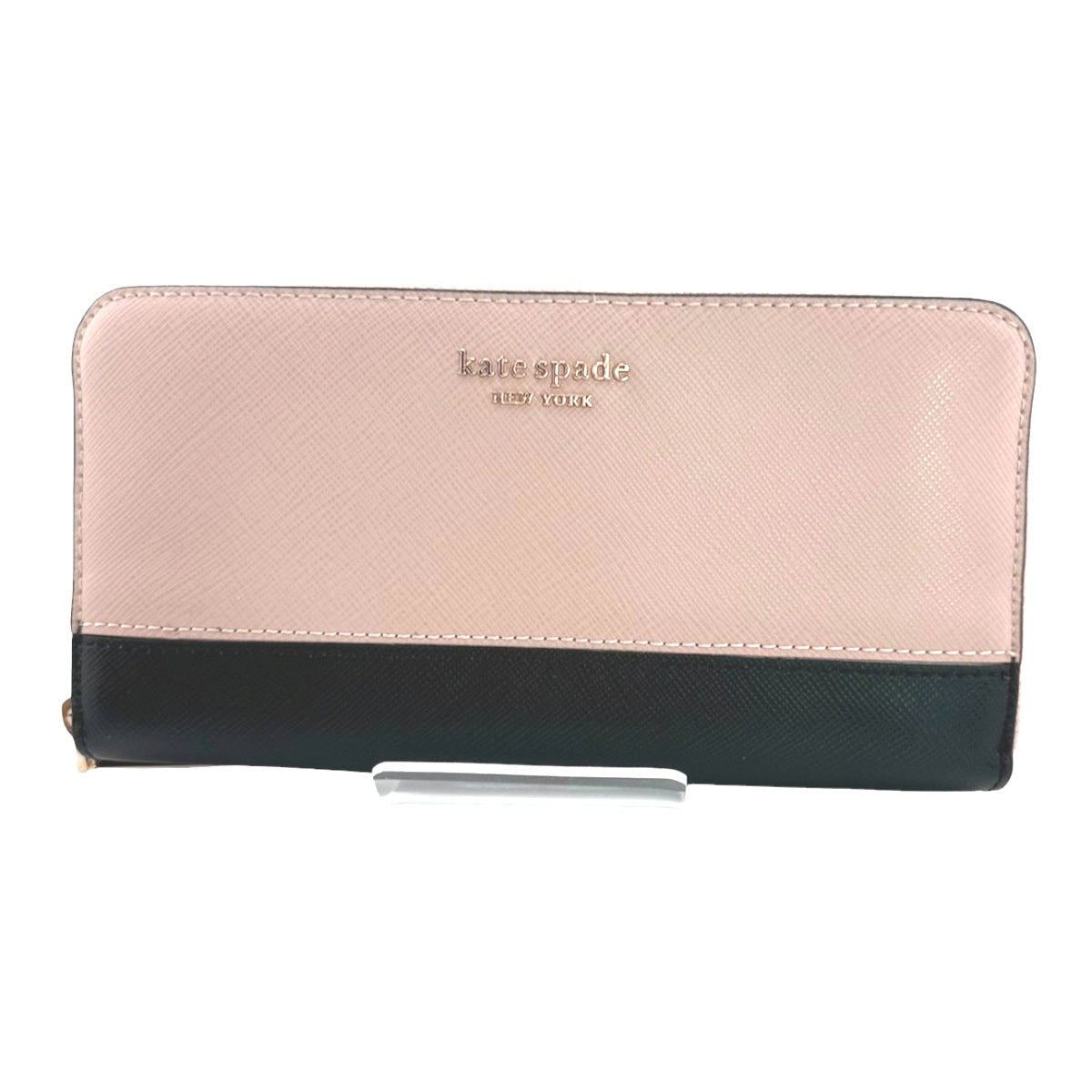 ケイトスペード Kate Spade 長財布
長財布 コンチネンタル ウォレット スペンサー ジップ アラウンド レザー PWR00281 ピンク×ブラック 【SS】
【中古】