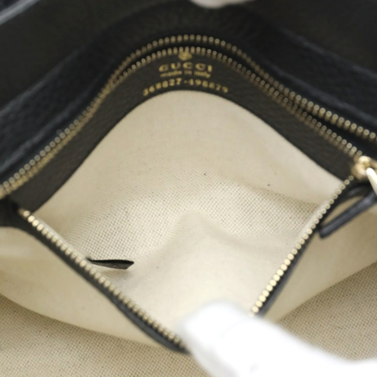 グッチ GUCCI トートバッグ
2WAYバッグ レザー スウィンク レザー 368827 ブラック 【SS】
【中古】