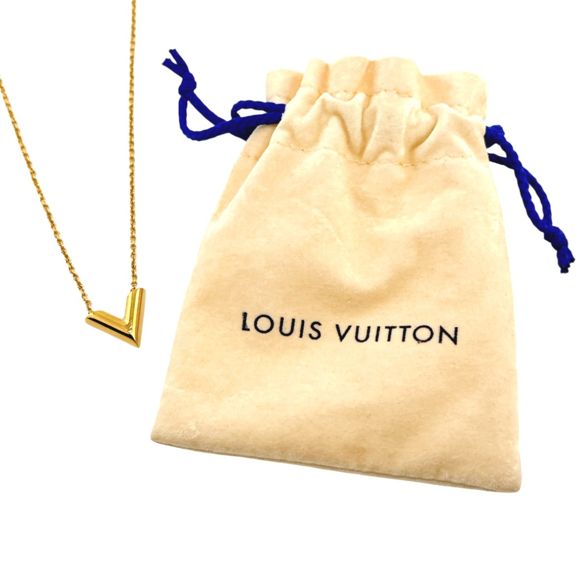 ルイヴィトン LOUIS VUITTON ネックレス
ネックレス 長さ調整可能 エセンシャル V GP M61083 ゴールド LV
【SS】
【中古】