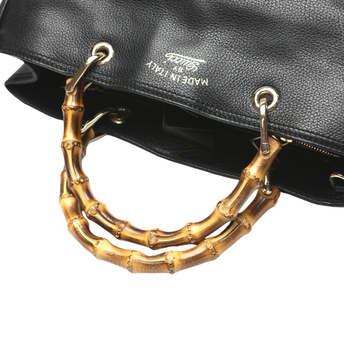 グッチ GUCCI ハンドバッグ
2WAYバッグ レザー バンブー ショッパー レザー 323660 ブラック 【SS】
【中古】