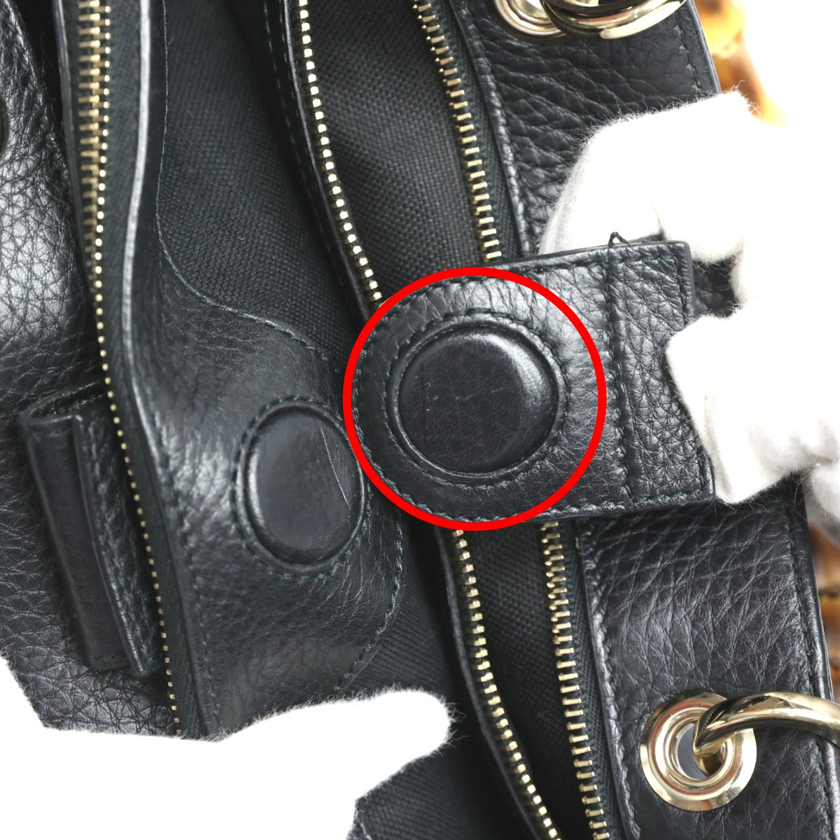 グッチ GUCCI ハンドバッグ
2WAYバッグ レザー バンブー ショッパー レザー 323660 ブラック 【SS】
【中古】