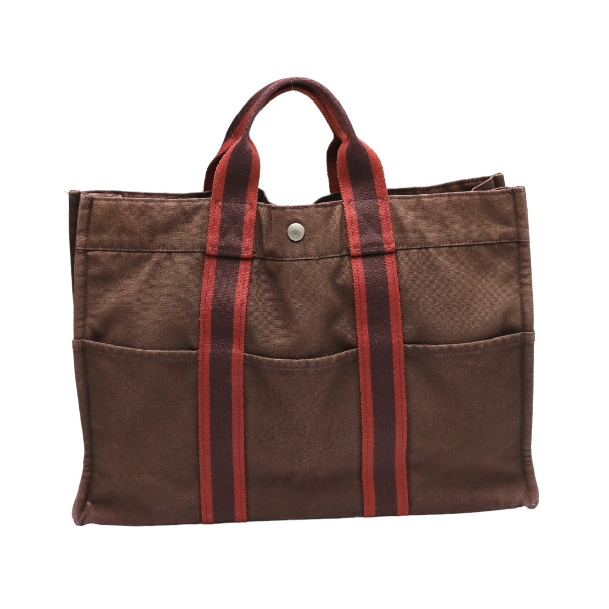 エルメス HERMES トートバッグ
ハンドバッグ キャンバス フールトゥMM キャンバス ブラウン 【SS】
【中古】