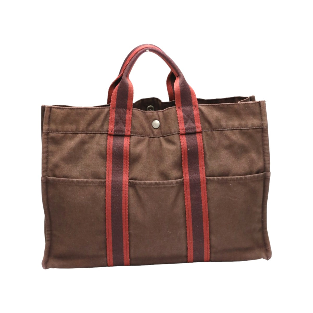 エルメス HERMES トートバッグ
ハンドバッグ キャンバス フールトゥMM キャンバス ブラウン 【SS】
【中古】