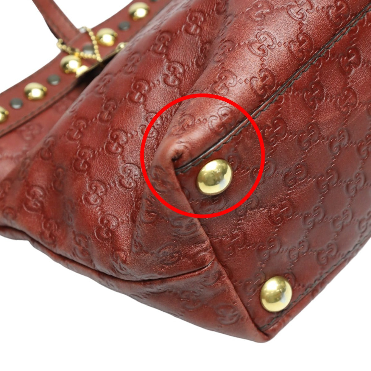 グッチ GUCCI トートバッグ
ハンドバッグ グッチシマ 207291 レザー 207291 レッド 【SS】
【中古】