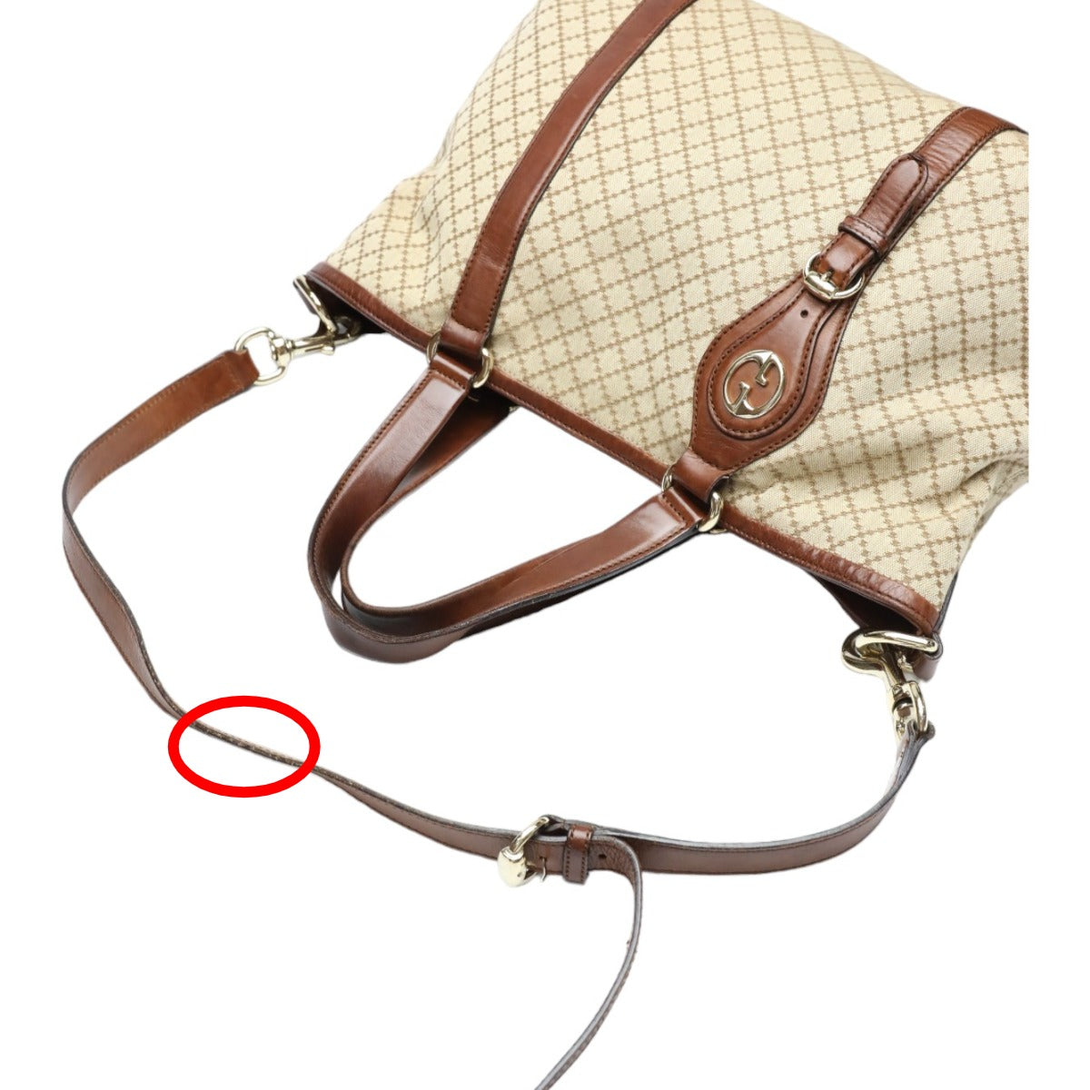 グッチ GUCCI トートバッグ
2WAYショルダーバッグ ディアマンテ キャンバス 282346 アンティークブラウン 【SS】
【中古】