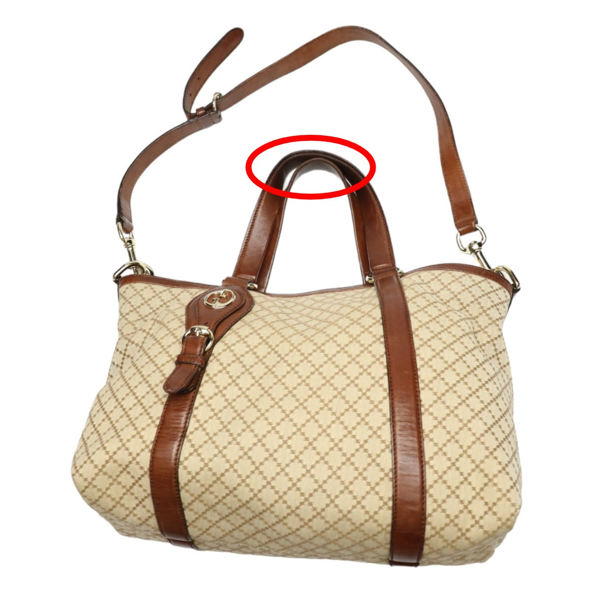 グッチ GUCCI トートバッグ
2WAYショルダーバッグ ディアマンテ キャンバス 282346 アンティークブラウン 【SS】
【中古】