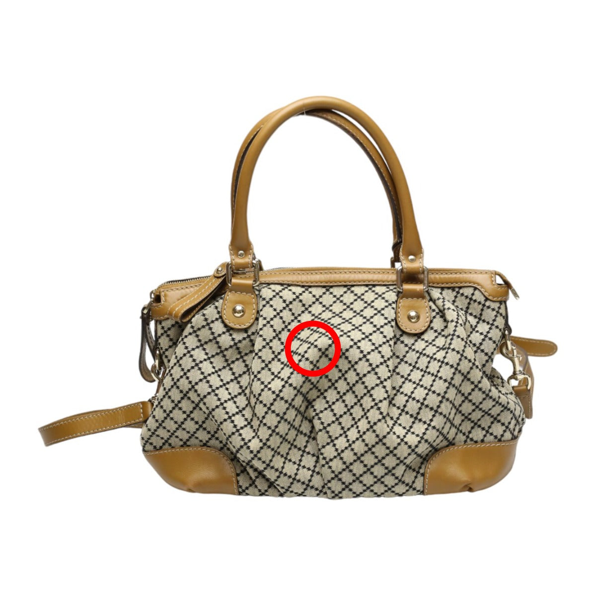 グッチ GUCCI トートバッグ
2WAYショルダーバッグ ディアマンテ キャンバス 247902 ベージュ×ブラウン 【SS】
【中古】